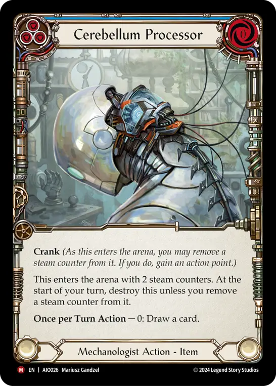 Cerebellum Processor (blue)