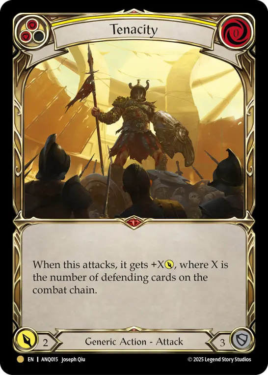 Tenacity (yellow)