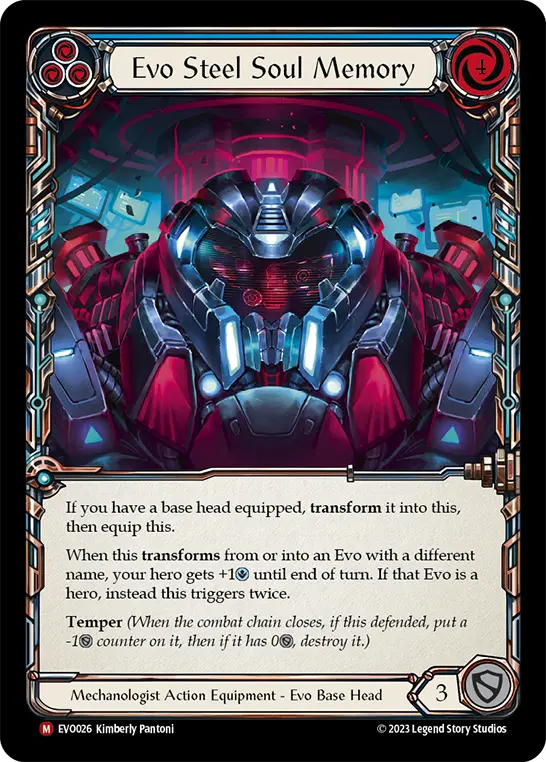 Evo Steel Soul Memory (blue)