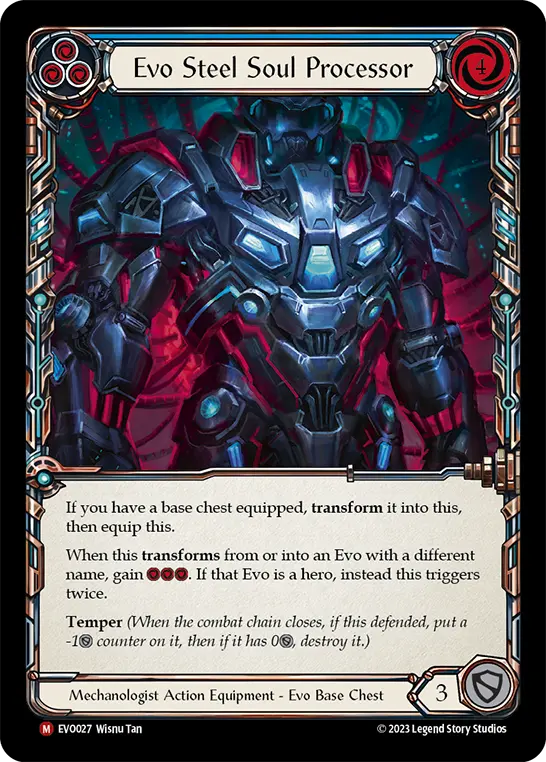 Evo Steel Soul Processor (blue)