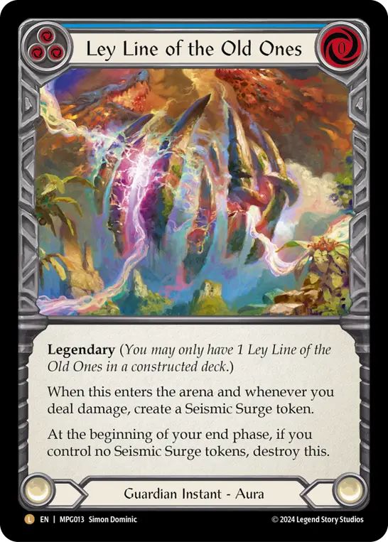 Ley Line of the Old Ones (blue)