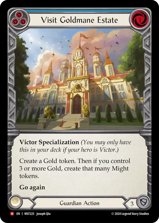 Visit Goldmane Estate (blue)