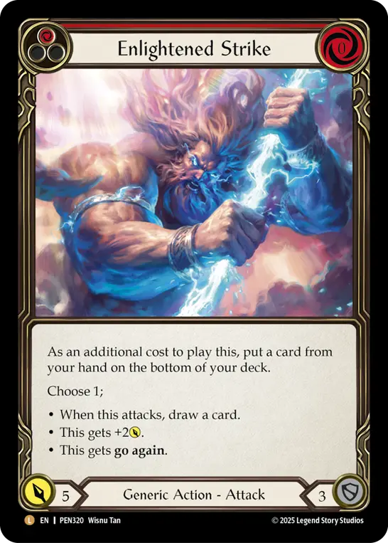 Enlightened Strike (red)