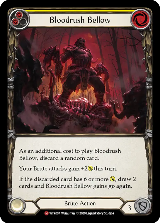 Bloodrush Bellow (yellow)