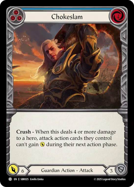 Chokeslam (blue)